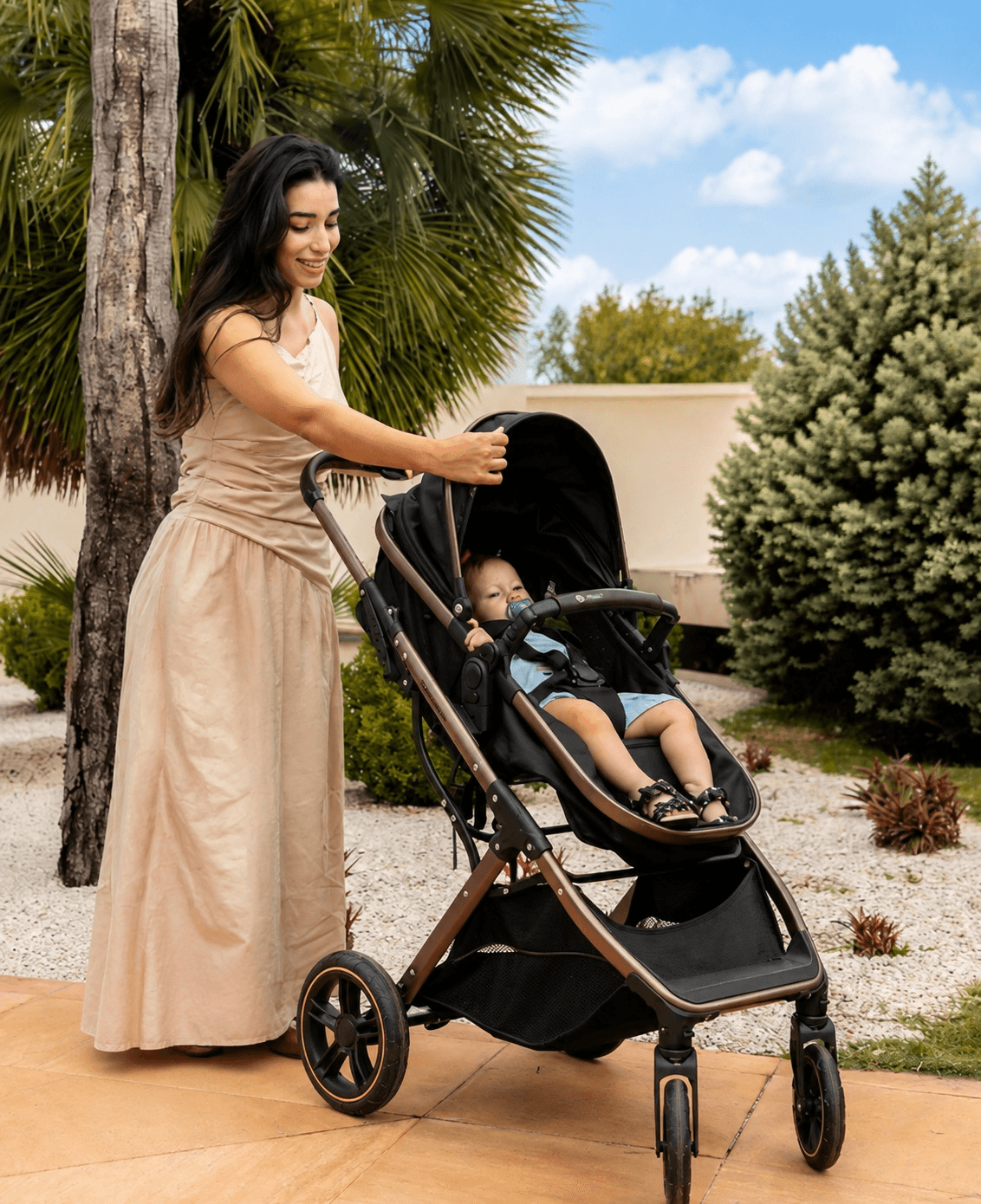 Carrinhos com bebê conforto na Loja do Bebê Goiânia
