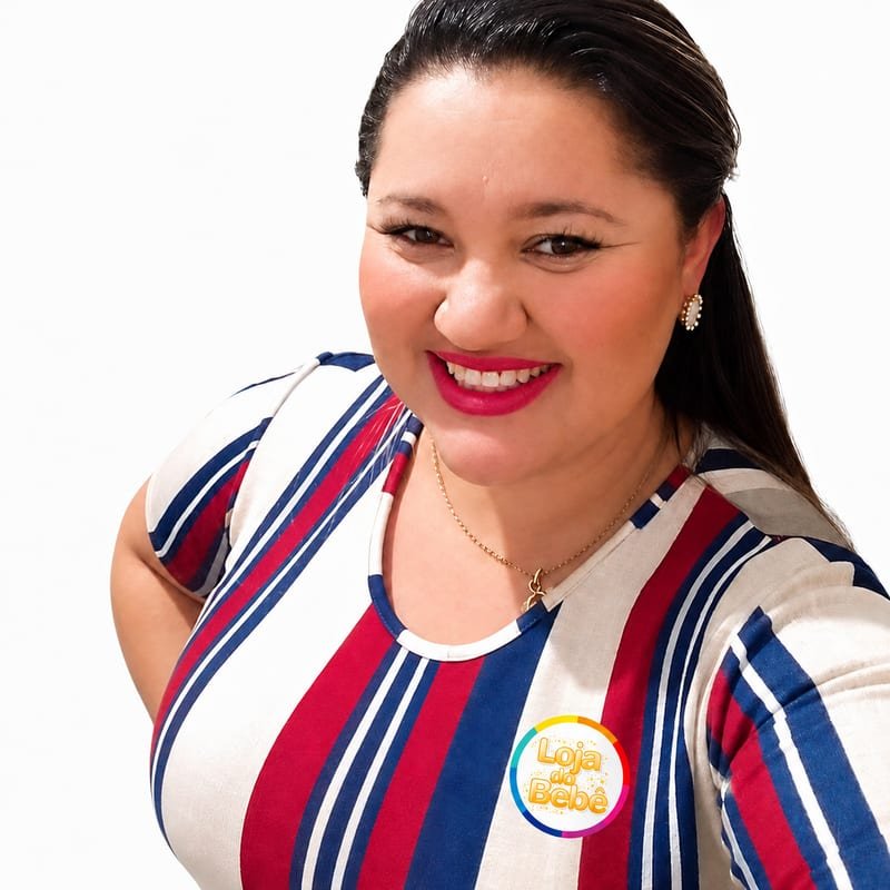 Simone, vendedora da Loja do Bebê Goiânia